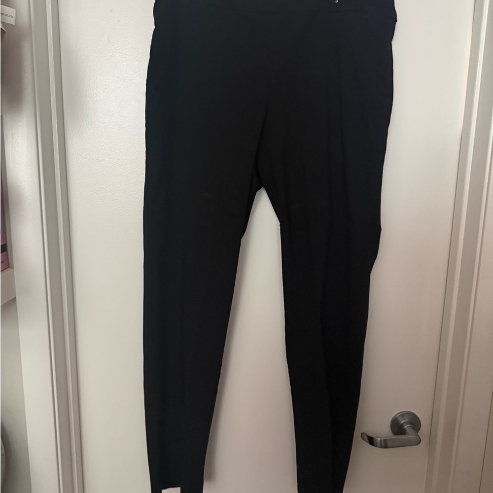 JM Collection Black Straight Leg Pants